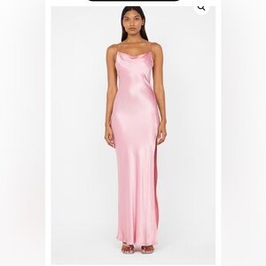 BEC+BRIDGE Ayala cowl neck dress - dusty pink
